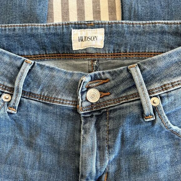 Hudson Collin Mid-Rise Skinny Jean Size 27 - Picture 5 of 12